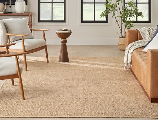 Natural Jute Area Rugs by Nourison Home
